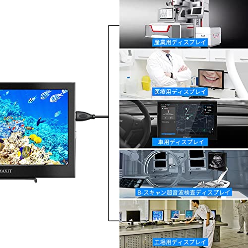 最安値 Wimaxit 11 6インチips モニター ポータブルモニター19x1080 Hdmi Vga 小型モニター ゲームモニター 携帯型ディスプレイ Raspberry Pi B 2b 3b Wiiu Xbox 360 Ps4 Win 7 8 10用対応 スピーカ内蔵 Pc モニターの価格比較
