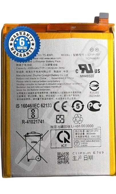 Image of Original C11P1707 Battery for Asus Zenfone Max M1 X00PD Battery with 6 Month Warranty **** (V79)