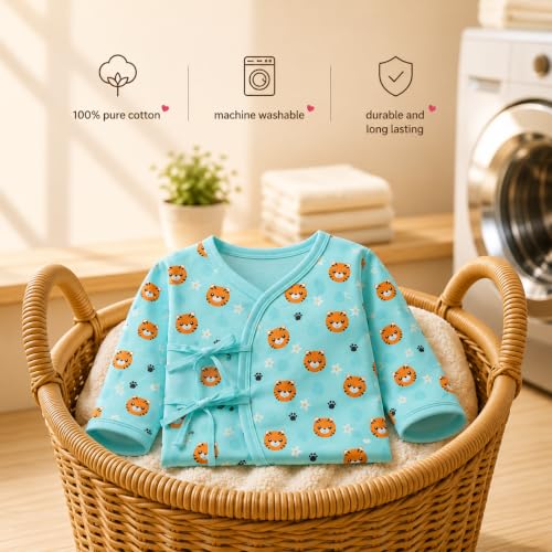 Image of The Mom Store Baby Romper Jabla Style For Boys And Girls | Cotton | Soft Infant Bodysuit | Trendy Stylish Sleepwear For Newborn Baby | Printed | Unisex Comfortable Everyday Baby Wear