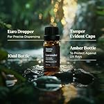Essential Oils Set - Top 6 Blends for Diffusers, Home Care, Candle Making Scents, Fragrance, Aromatherapy, Humidifiers, Gifts - Peppermint, Tea Tree, Lavender, Eucalyptus, Lemongrass, Orange (10mL) - Image 5