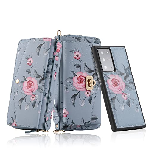 Étui bandoulière pour Samsung Note 20 avec pochette zippée pour vos sorties quotidiennes