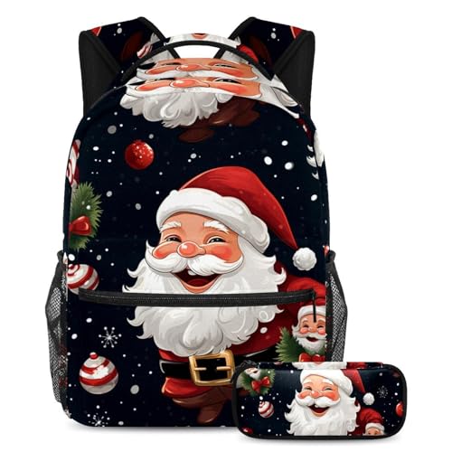 Sac à dos grande capacité étudiants adolescents ensemble scolaire avec trousse H