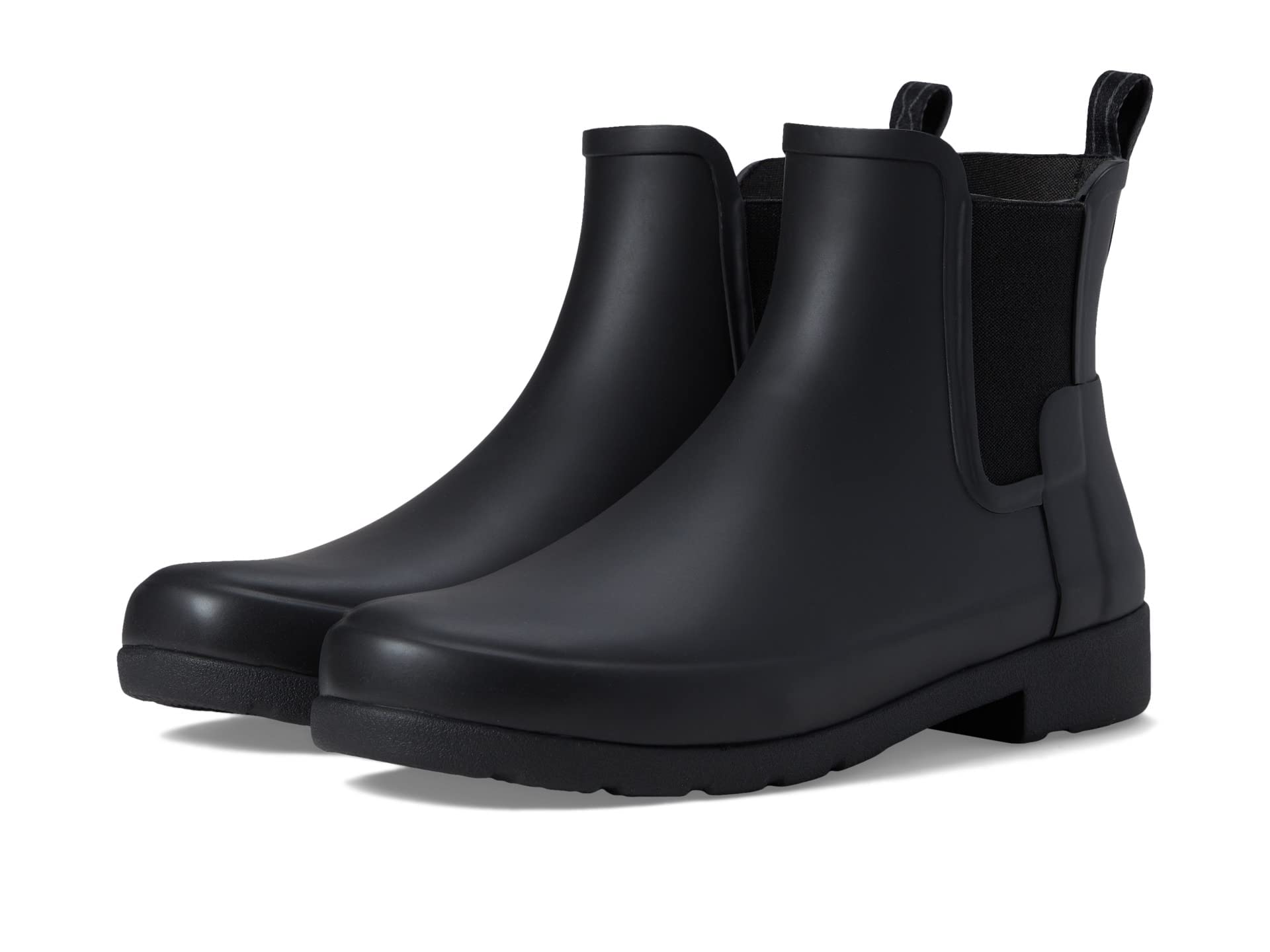 靴 HUNTER  W .ORG RFINED CHELSEA Hunter Footwear Women's Refined Chelsea Rain Boot, Black, 6