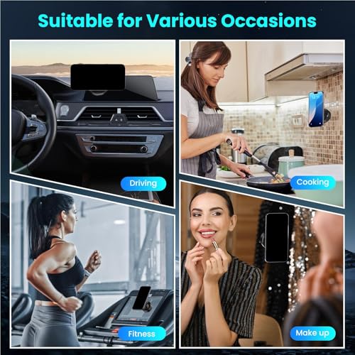 Support de téléphone à vide magnétique et orientable pour smartphone - 4