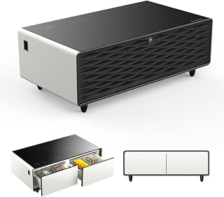 Akıllı Sehpa & Buzdolabı | Smart Coffee Table (Beyaz)