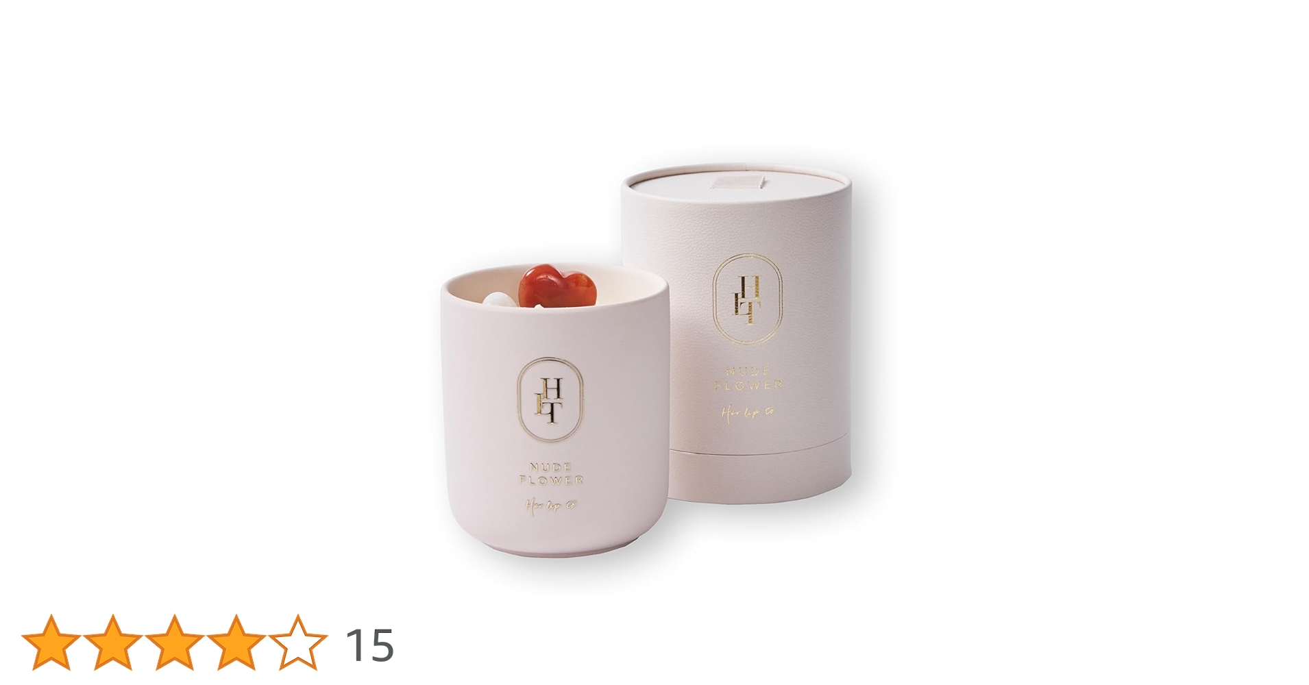 Her lip to キャンドル SELF LOVE CRYSTAL CANDLE