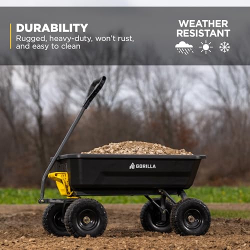 Heavy Duty Garden Cart with Liner