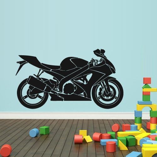 Fit You Wall Vinyl Sticker Decals Decor Art Bedroom Design Motorcycle Moto Gp Sport Bike Motorbike (Z1810)