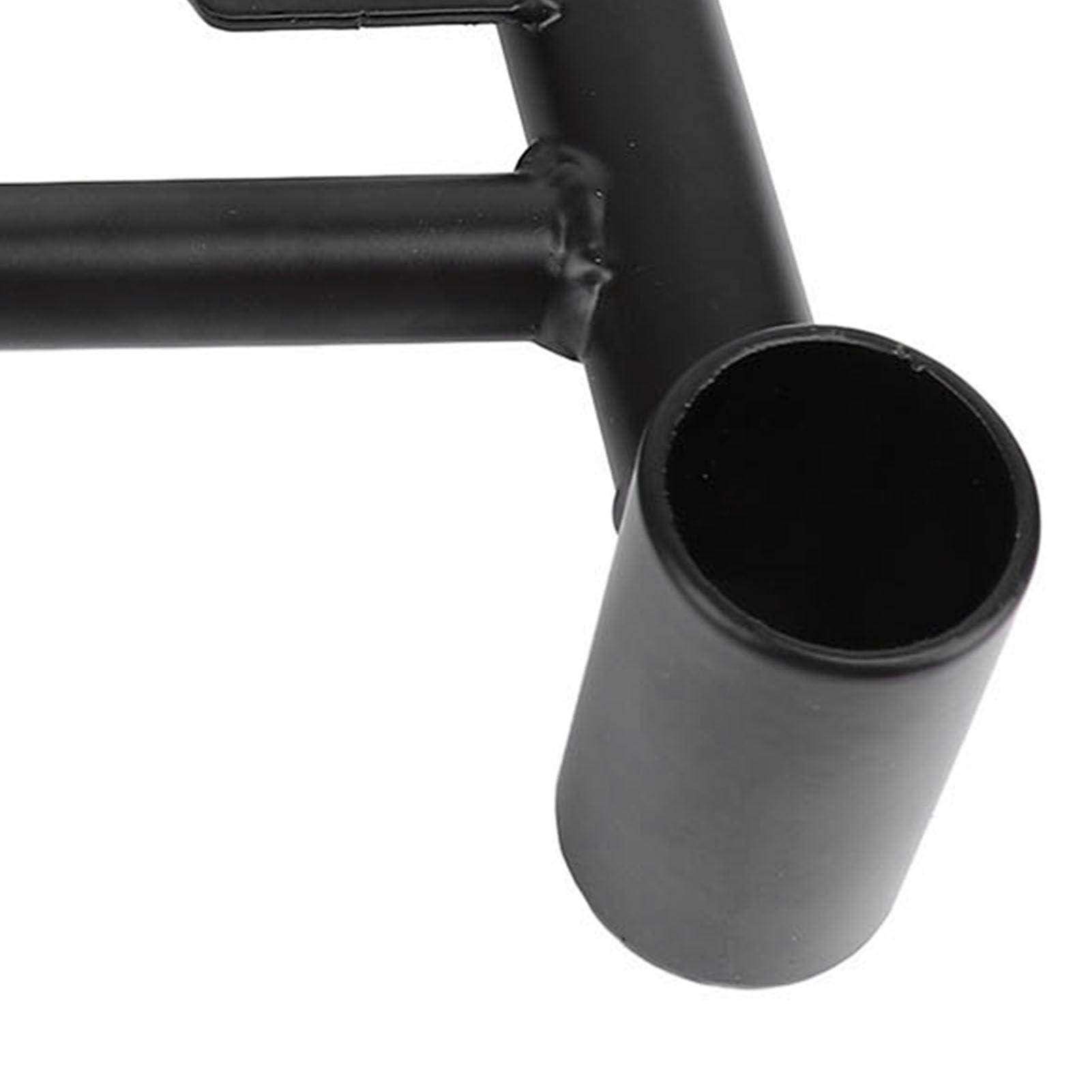 POENVFPO Bastidores de Soporte para Alforjas Soporte para Bolsa Lateral de Hierro Tubo de 17 Mm Anodizado Duro Negro Almacenamiento Adicional Fácil Instalación para Eliminator 400 450 500 SE 2023