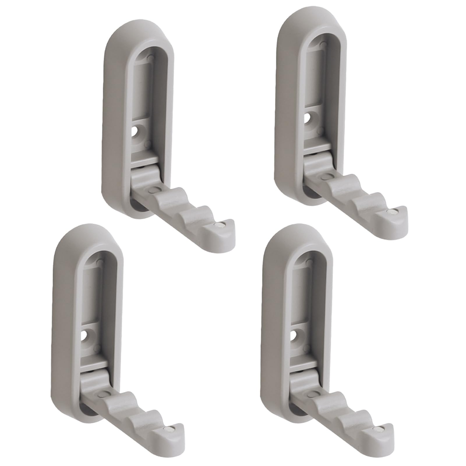 Msioytog D 4Pcs Retractable Wall Hook For Bathroom & Closet Space Saving Folding Hook Functional & Stylish For & Hat Foldable Wall