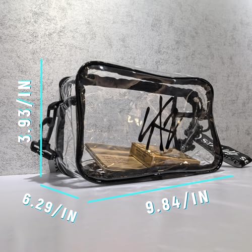 Stray Kids Lightstick Transparent PVC Cross Body Bag – Best Gift Idea for Fans, Stylish Travel and Casual Shoulder Bag2