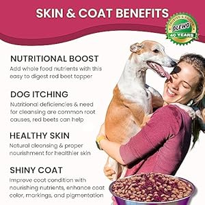 Olewo Pink Beets for Canines Granular  Pure Anti Itch for Canines Canine Meals Topper Immune Cleaning Pores and Skin  Coat Assist Dehydrated Complete Meals Canine Multivitamin Fiber for Canines 22 Oz  Cucciolini Doodles Olewo pink beets for canines granular  pure anti itch for canines canine meals topper immune cleaning pores and skin  coat assist dehydrated complete meals canine multivitamin fiber for canines 22 oz   cucciolini doodles