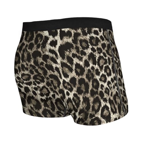 Men's Underwear Leopard Cheetah Print Boxer Briefs Breathable Comfortable2