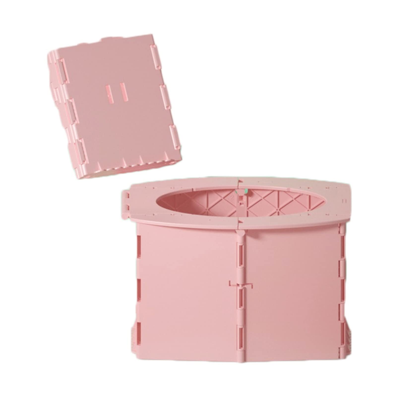 Child Foldable Emergency Toilet Training for Toddler Kids Travel for Indoor and Outdoor Potty Pink