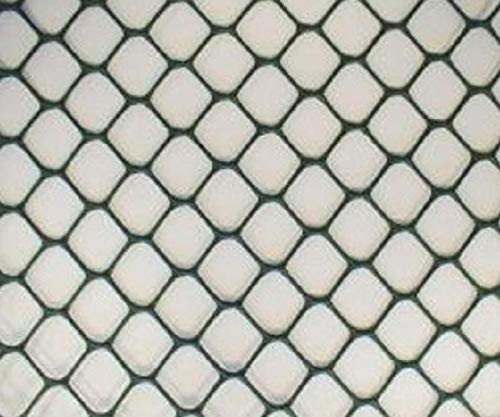 Nortene Intermas 170637 HEXAMAS Yeşil 1x25 m 20x20 mm UV Filtreli Yüksek Dayanıklı Plastik Çevirme Çiti (HDPE)
