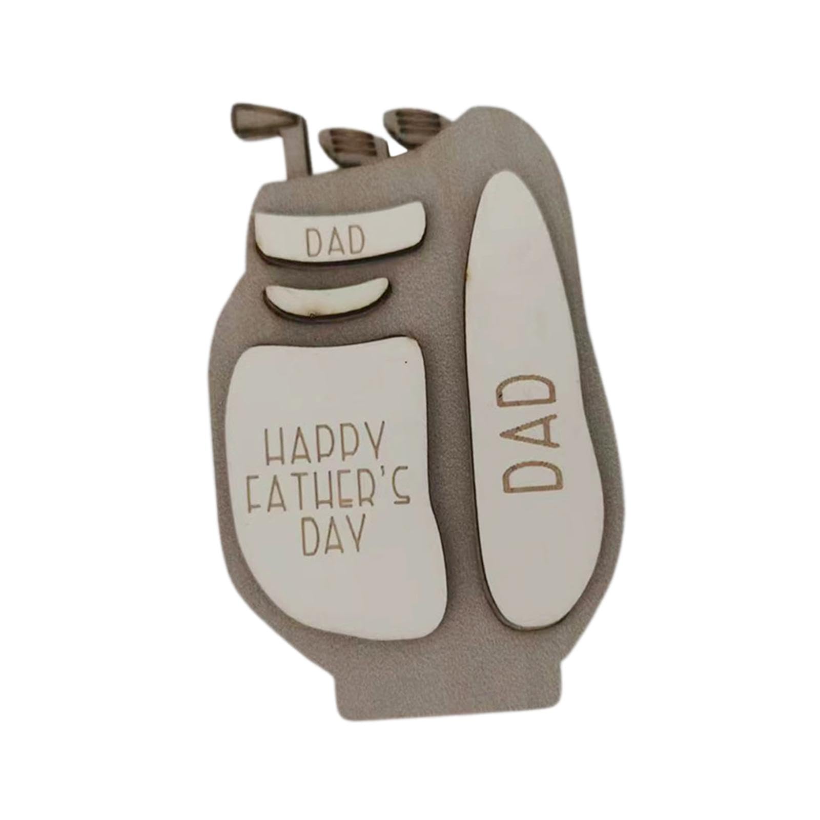UJEAVETTE Father's Day Money Clip Golf Bag Wallet Gift for Valentines Day Anniversary Gray-image-22