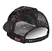 Paramount Outdoors - FIN Head Meshback Comfort Snapback Fly Fishing Trout Skull 6-Panel Rope Cap Hat - Black
