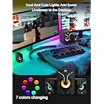 OR O R O W OROW Computer Speakers,Mini PC Speakers with Subwoofer,2.1 Desktop Speaker with RGB Lights,USB Powered, Stereo Sound,Gaming Speakerwith 3.5mm Aux Cable for Monitor/Laptop/Tablet(S212) - Image 4
