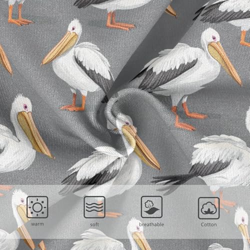 Girls Underwear Soft Cotton Pelicans Kids Panties in Sizes 2/3t, 4t, 5t, 6 and 83