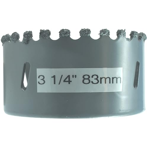 Vista 54 de Mandrin SDS Plus para sierras de agujero de hasta 1 1/4" hasta 8" con broca piloto TCT para taladrar agujeros en concreto, ladrillo y mampostería.