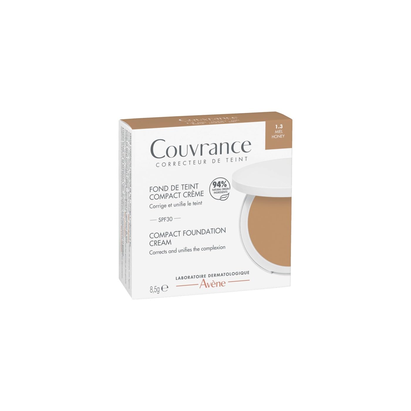 COUVRANCE Base Trucco Cream Compatta #Miele 8.5 g