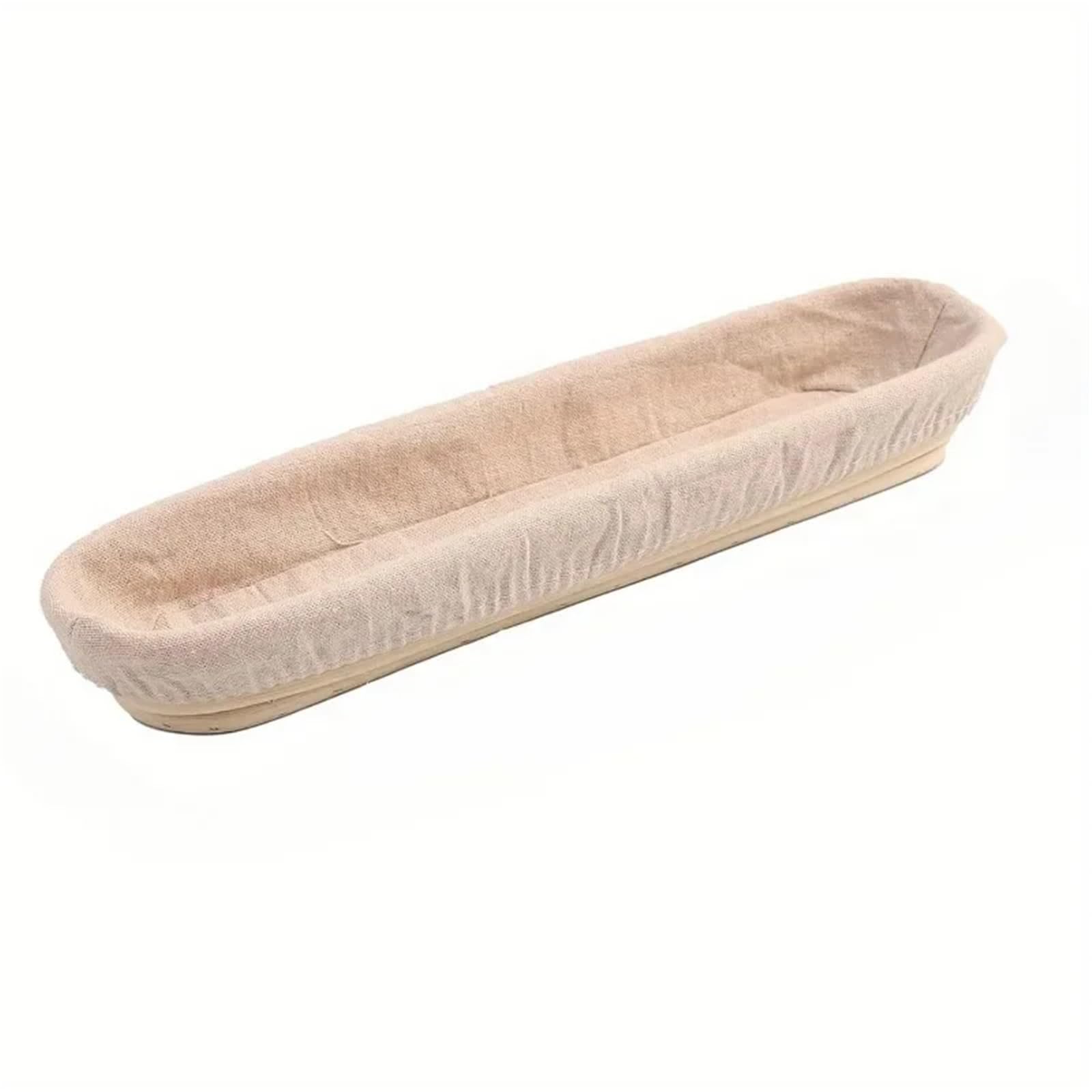 Cesta Para Fermentar Pan Cesta de prueba, cesta de pan, cuencos de prueba con forro de tela for ocasiones especiales y hogar(34X10X5.5CM)