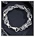 S925 Sterling Silber Kiel Armband Armband, Chinesischen Stil Herrschsüchtige Retro Mode Männer und Frauen Paar Armband Punk Glück Freund Geschenk Souvenir Schmuck.
