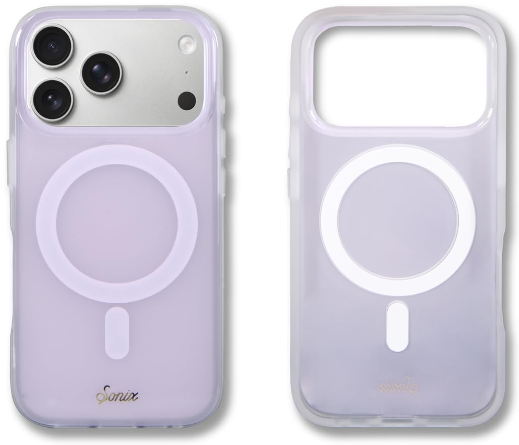 Sonix Case for iPhone 17 Pro Max | Compatible with MagSafe | 10ft Drop Tested | Jelly Lavender