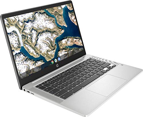 Image of HP Intel Celeron N4000 Chromebook,14.0-inch FHD Anti-Glare Display, 4GB RAM, 32GB eMMC, 32 GB Micro SD Card, w /Accessories