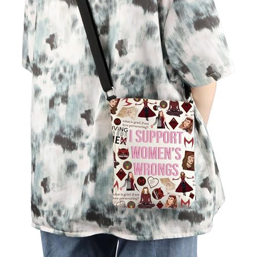 WCGXKO Movie Witch Crossbody Bag Scarlet Witch Inspired Gift for Witch Movie Fans3