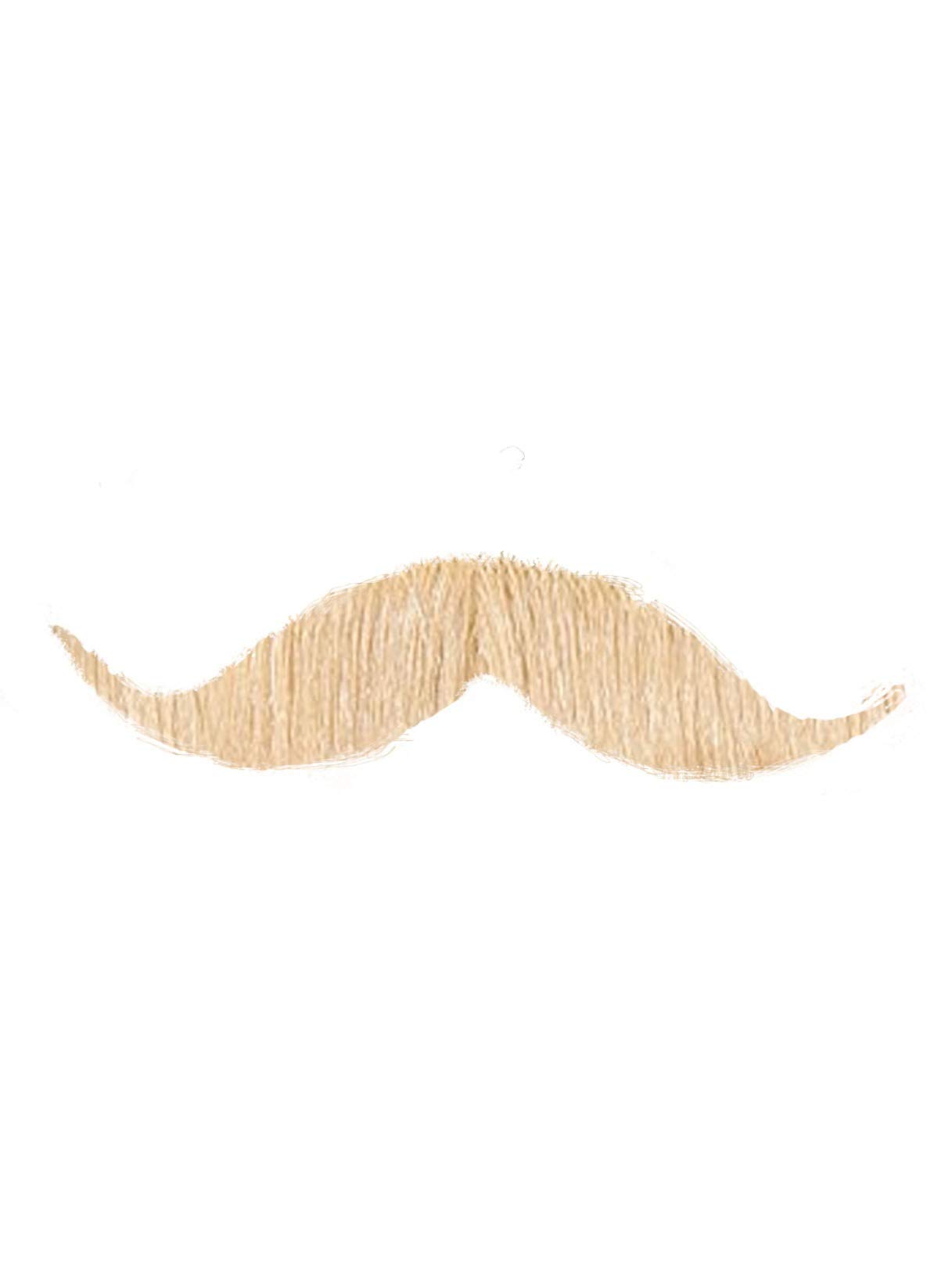 Adult Handlebar Moustache - Medium Brown