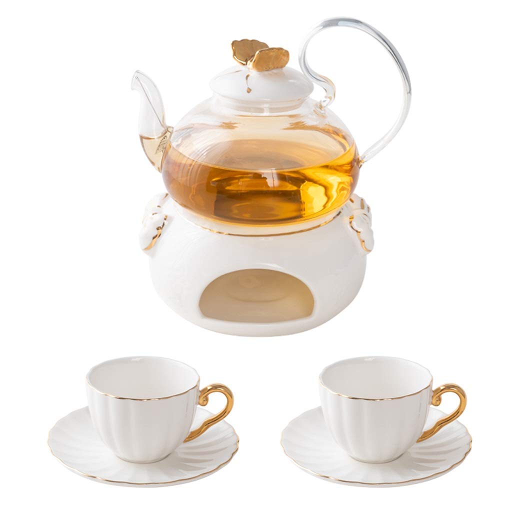 Amazon｜セラミックカップ＆ソーサーパンプキンフルートシェイプ