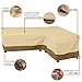 Classic Accessories Veranda Water-Resistant 104 Inch Patio Right-Facing Sectional Lounge Set Cover, Patio Furniture Covers