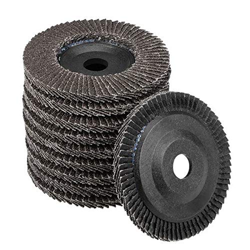 See full amazon price history chart for theDIYstore- (Combo of 8) Professional Flap Discs 4 Inch Sanding Discs (60 * 2) (80 * 2) (100 * 2) (120 * 2) Grits Grinding Wheels Blades For Angle Grinder theDIYstore- (Combo of 8) Professional Flap Discs 4 Inch Sanding Discs (60 * 2) (80 * 2) (100 * 2) (120 * 2) Grits Grinding Wheels Blades For Angle Grinder (B08L575GY8) Amazon Price History, Amazon Price Tracker