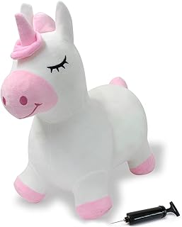 JAMARA- Juguete para Saltar, Color Blanco (466002)