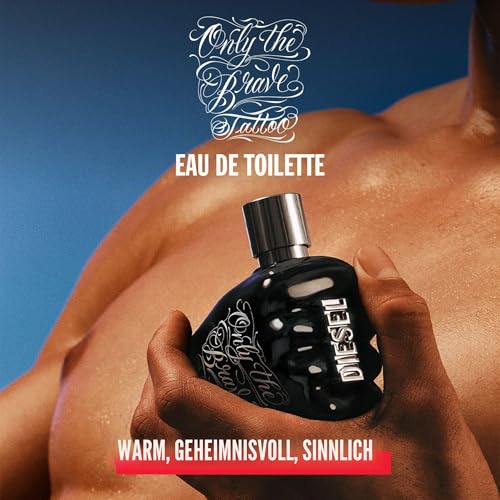 Diesel Only the Brave Tattoo Parfüm für Herren | Eau de Toilette Spray | Langanhaltend | Holzig-markanter Männer Duft | 125ML – Ansicht 2