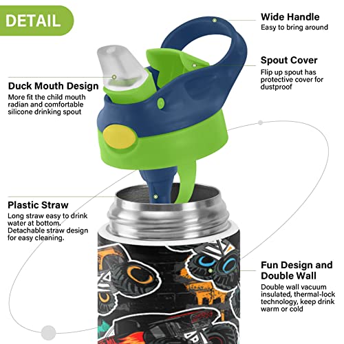Kids Water Bottle with Straw - Image 4