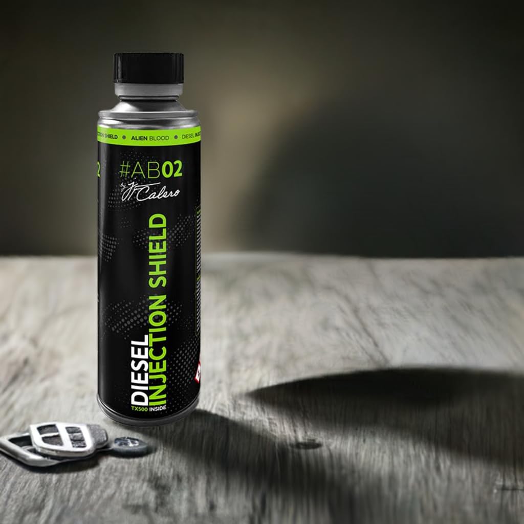 Alien Blood - Pack de 12 x 250 ml - Limpiador y Protector de Inyectores Diesel + Aditivo para Combustible Premium + Alto Rendimiento