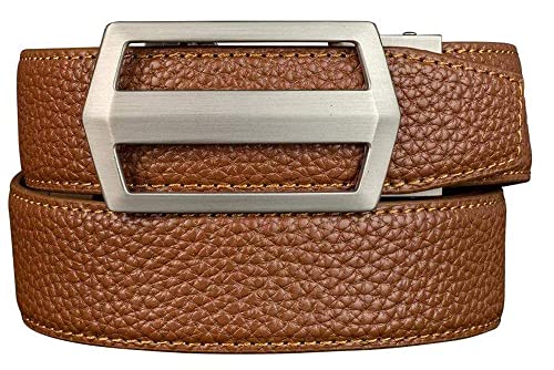 Nexbelt Mens Pcc4720 Classic Pebble Grain Cognac, Multi