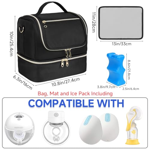 Jaffzora Wearable Breast Pump Cooler