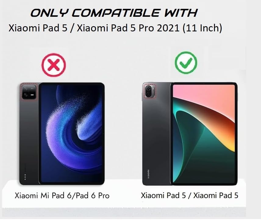 Image of Screen Guard Compatible With Xiaomi Pad 5 / Xiaomi Pad 5 Pro Tab (11 inch Inch Tablet) Flexible Fiber Screenguard Not a Tempered Glass Screen Guard