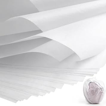 Fainne 100 Sheets 30 x 40 Inch White Acid Free Archival Tissue Paper Lignin Free Unbuffered Paper for Photo Textiles Prints Documents Letters Preserving Separating Long Term Storage