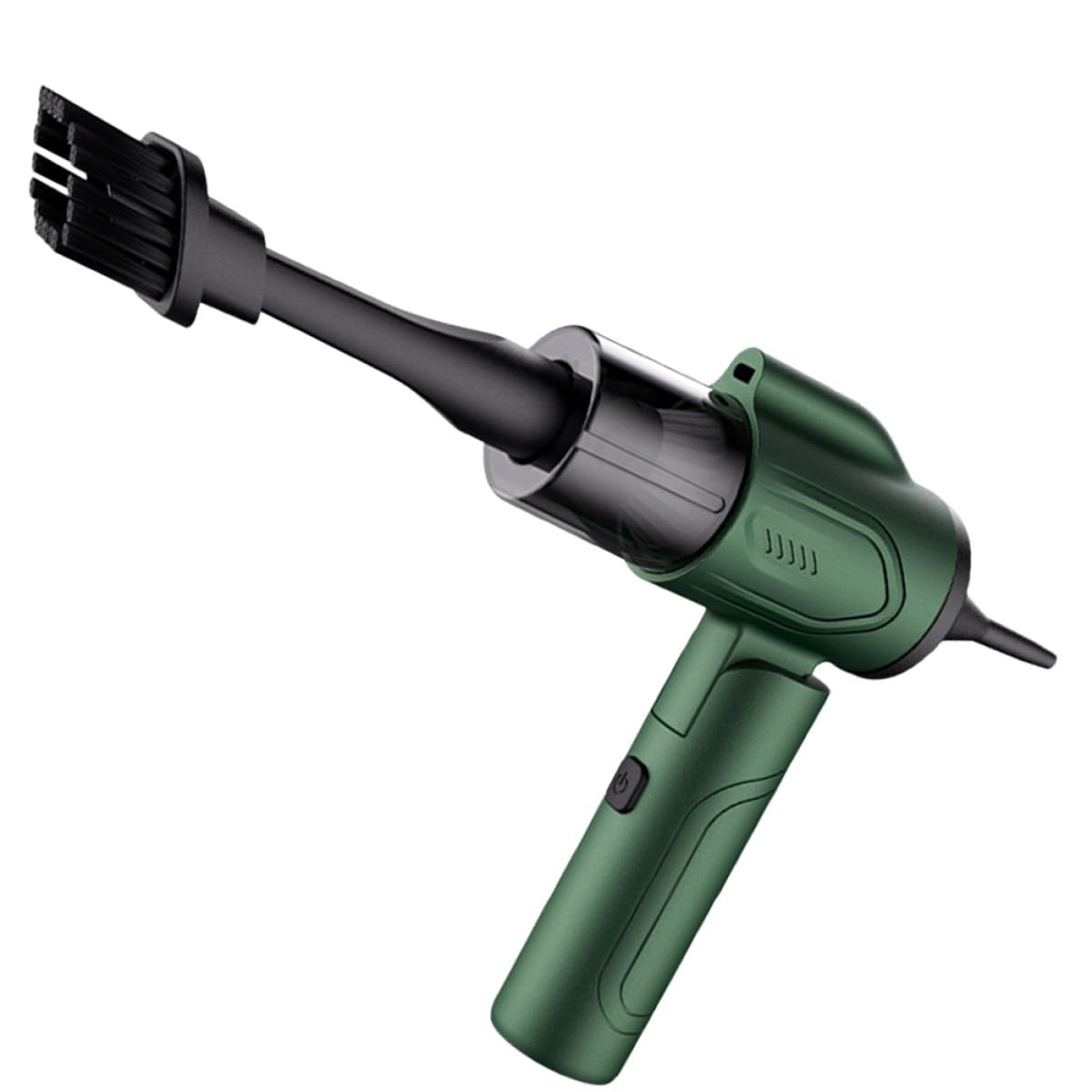 Aspiradora de mano inalámbrica VALICLUD mini y plegable verde para mantener tu coche impecable