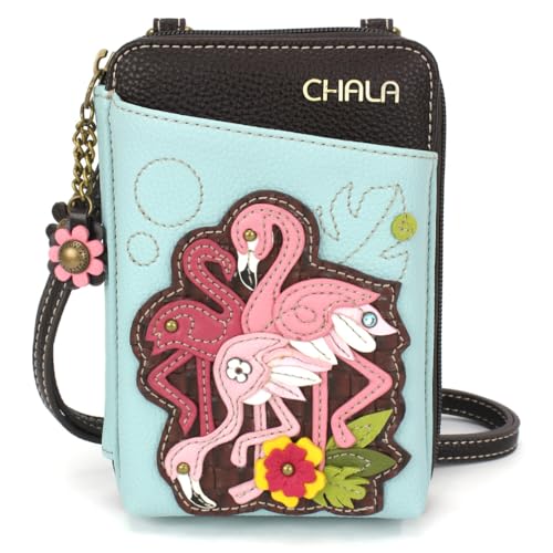 Image of CHALA Wallet Crossbody Cell Phone Purse - Women Faux Leather Multicolor Handbag with Adjustable Strap