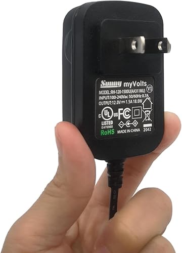 Miniatura 9 de MyVolts Adaptador de fuente de alimentación de 12 V compatible conreemplazo para PSU Roland PSB-5U Pieza - Enchufe de EE. UU. con extensión e