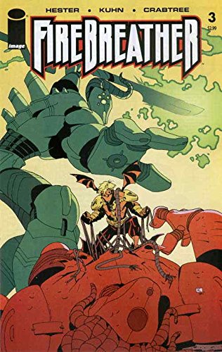 Firebreather (2nd Series) #3 VF/NM ; Image comic book