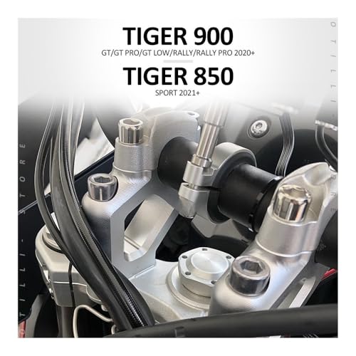 Elevadores de manillar Tiger 900 Low para evitar dolor de espalda 3