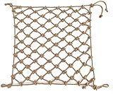 MBTY Rope Net for Birds, Child Protection Safety Net Treehouse Climbing Netting Heavy Duty Cargo Net Hemp Rope Net Grid 12cm Playground Swing Balcony Playset Railing (Size : 11m(33ft))