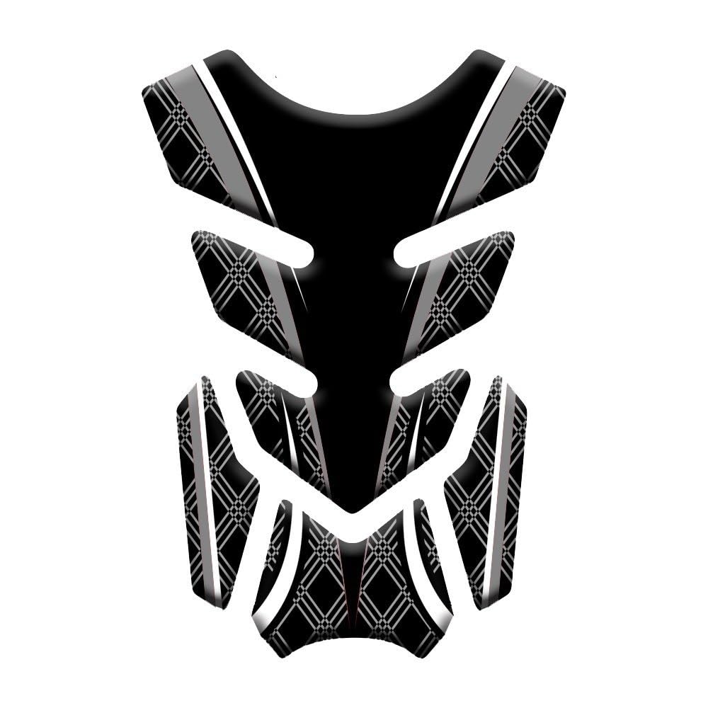 Motorcycle Fuel Tank Stickers Motorcycle Tank Pad Protector Sticker Fish Bone Decal for KA&WASAKI Z900 Z800 Z750 Z650 Z300 Z250 Z125 Z1000 Z400 Z1000SX (Color : 835)