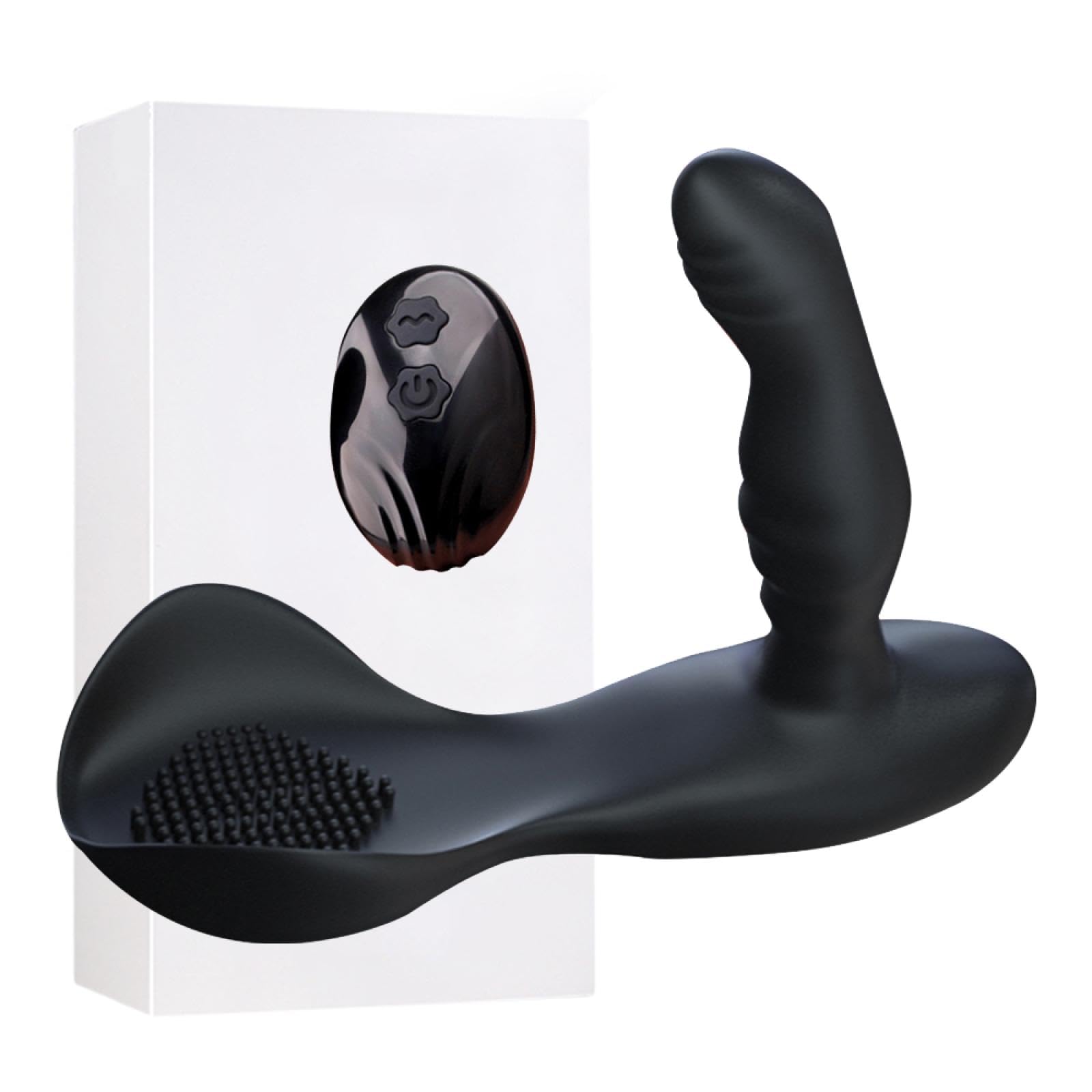 Plug anale Vibratore anale Doppio anello Butt Plug Prodotti per adulti a distanza senza fili Giocattoli sessuali Per Masturbatore per uomini Macchina per il sesso Giocattoli sexy per adulti